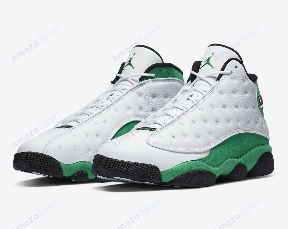 Jordan 13 Retro White Lucky Green
