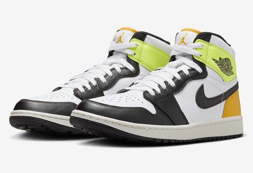 Jordan 1 High Golf Volt Gold