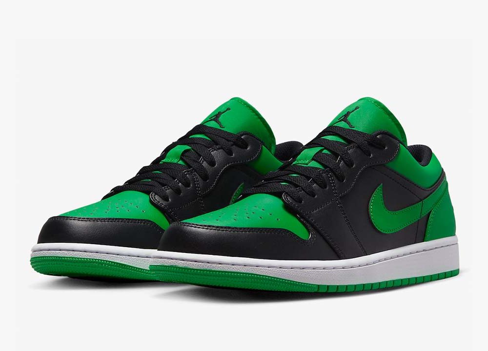 Jordan 1 Low Lucky Green