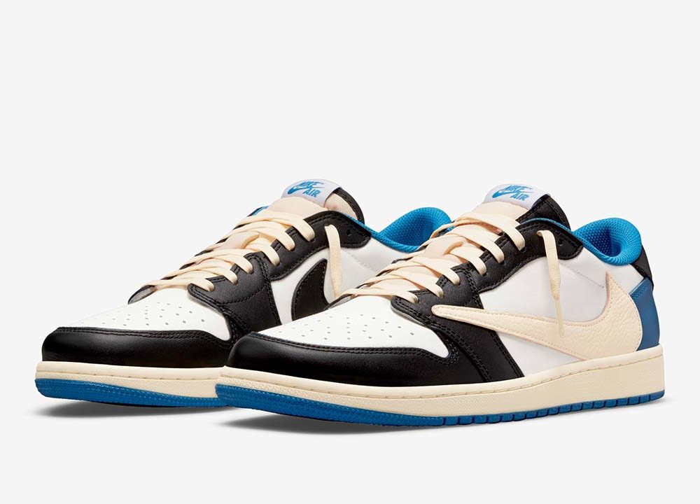 Jordan 1 Low Travis Scott x Fragment