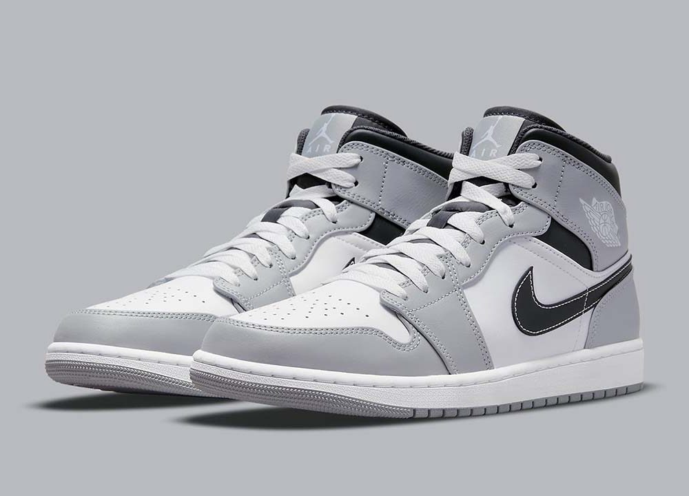 Jordan 1 Mid Light Smoke Grey Anthracite