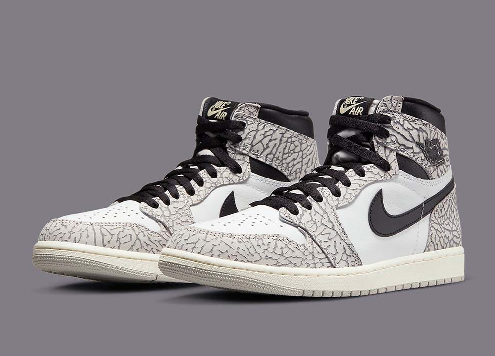 Jordan 1 Retro High OG White Cement