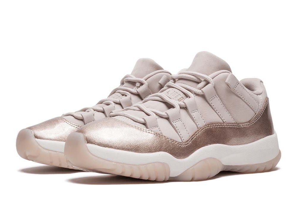 Jordan 11 Retro Low Rose Gold-W