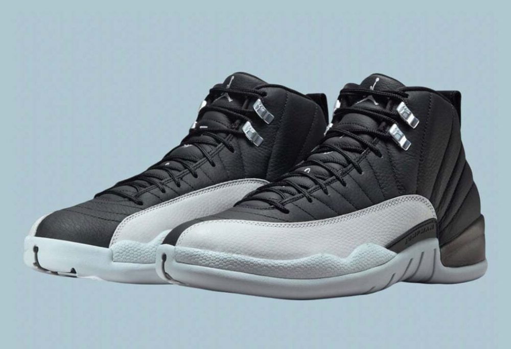 Jordan 12 Retro Barons Black Wolf Grey