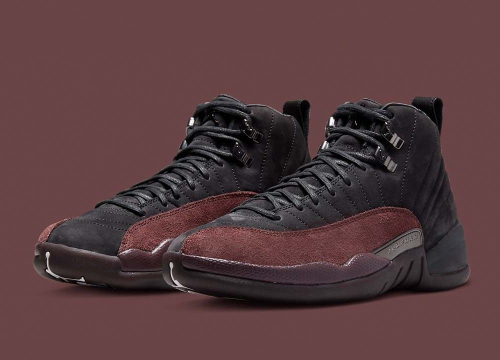 Jordan 12 Retro SP A Ma Mani??re Black-W