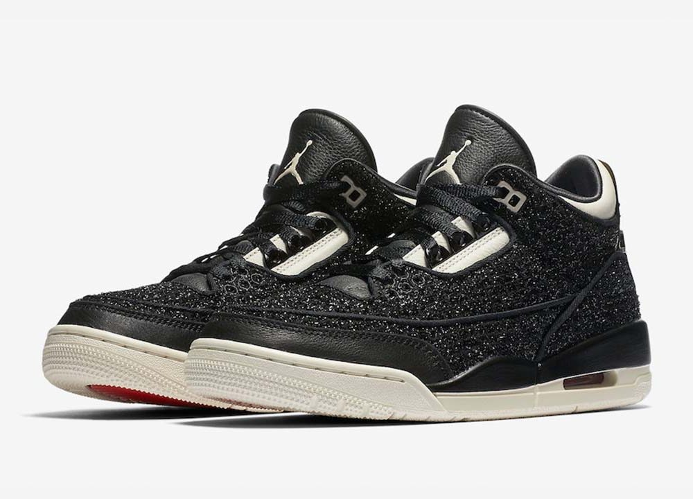 Jordan 3 Retro AWOK Vogue Black-W