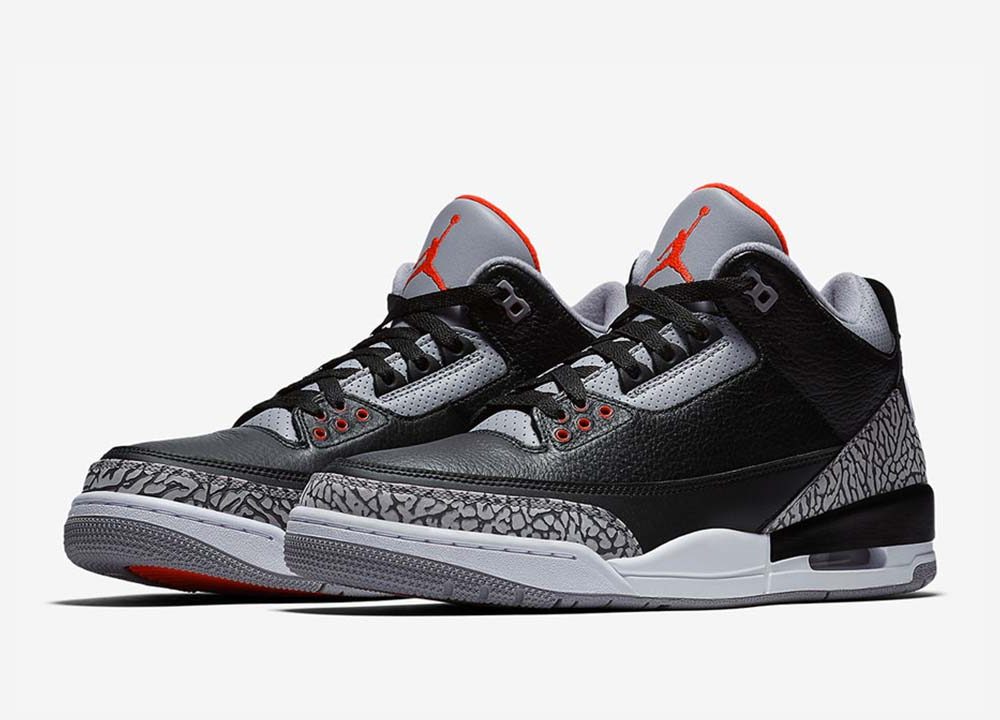Jordan 3 Retro Black Cement 2018