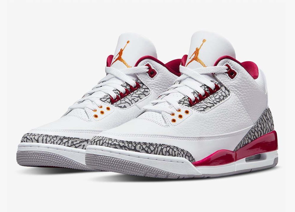 Jordan 3 Retro Cardinal Red