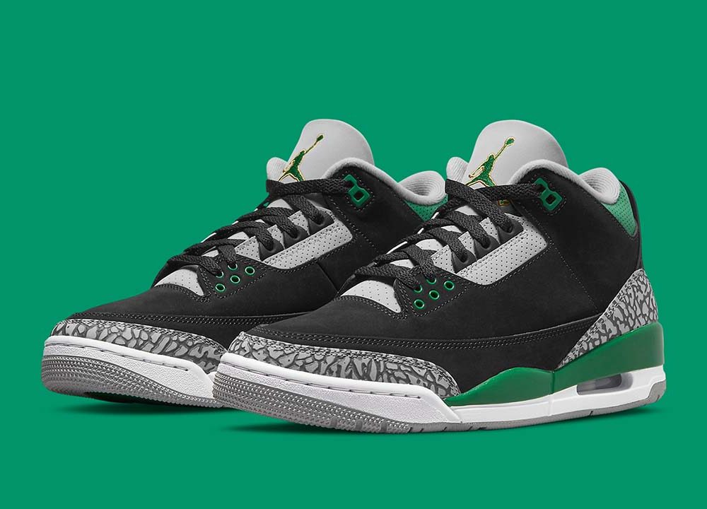 Jordan 3 Retro Pine Green