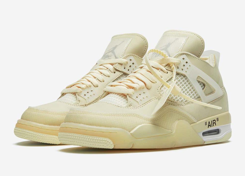 Jordan 4 Retro Off-White Sail-W