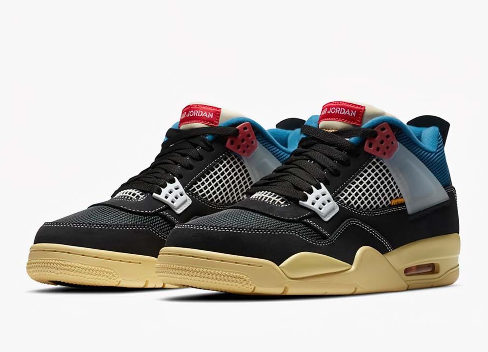 Jordan 4 Retro Union Off Noir
