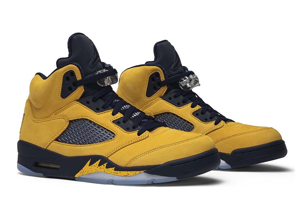 Jordan 5 Retro Michigan 2019
