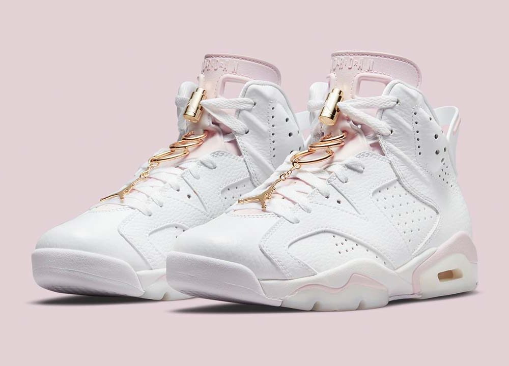 Jordan 6 Retro Gold Hoops-W