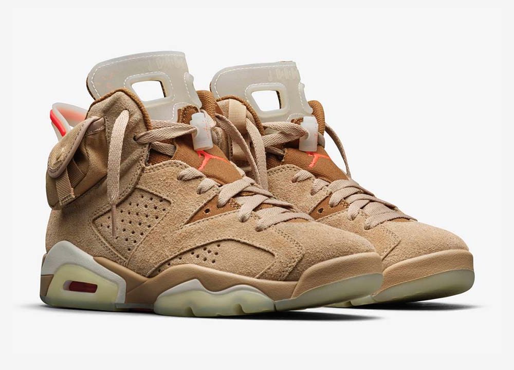 Jordan 6 Retro Travis Scott British Khaki