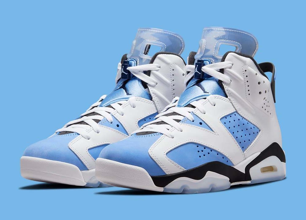 Jordan 6 Retro UNC White
