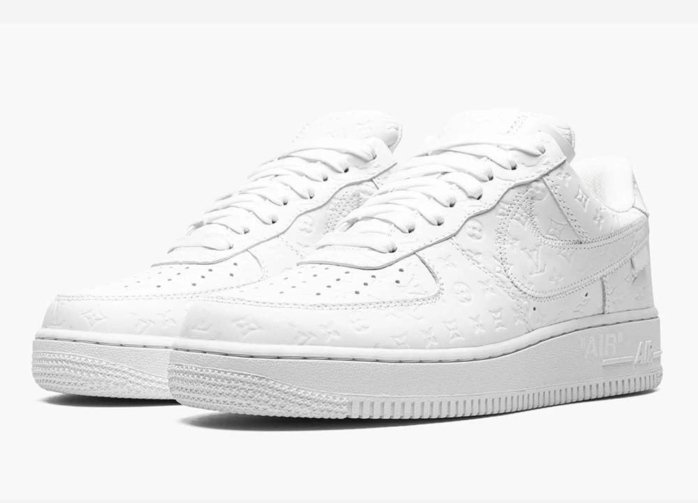 LV x Air Force 1 Low By Virgil Abloh White