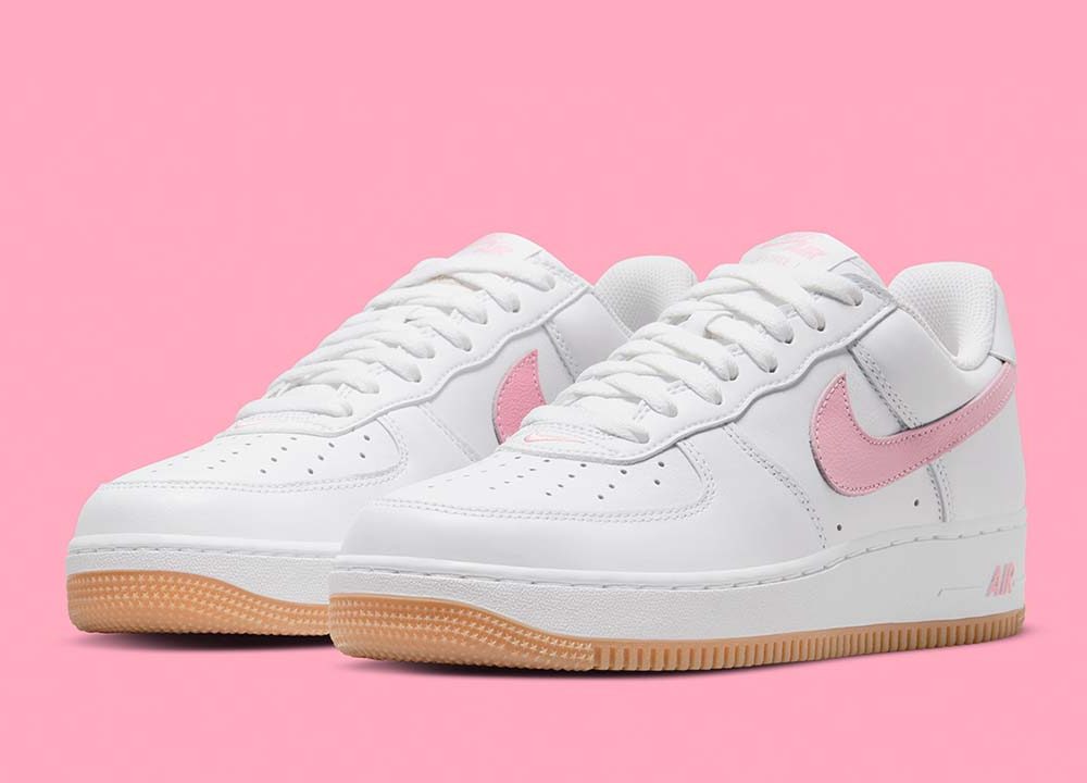 Nike Air Force 1 Low 07 Retro Color of the Month Pink Gum