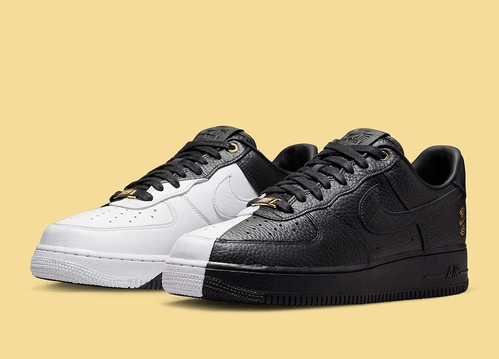 Nike Air Force 1 Low 40th Anniversary Edition Split Black White