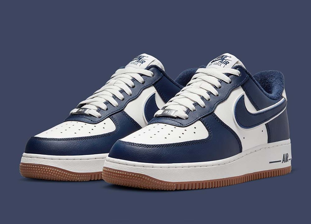 Nike Air Force 1 Low College Pack Midnight Navy