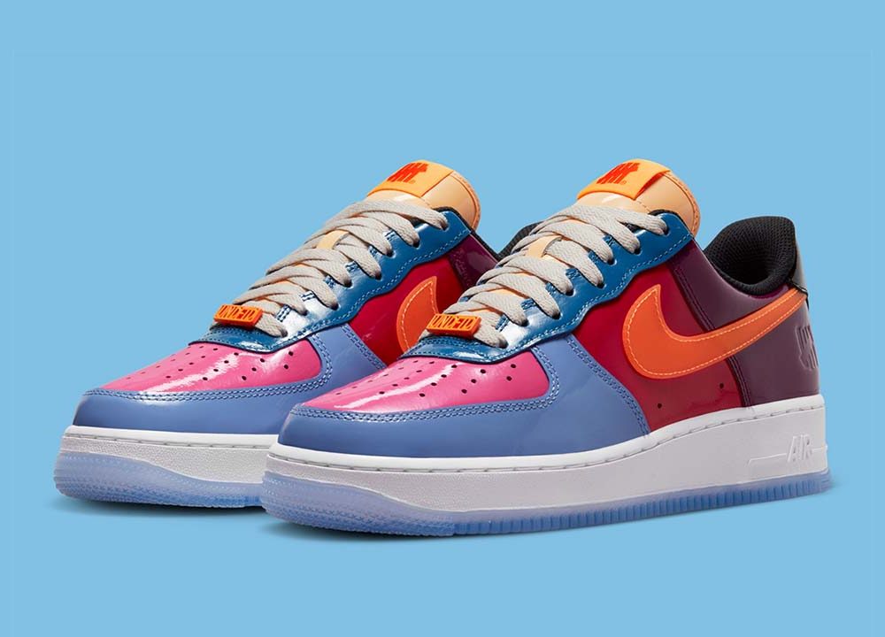 Nike Air Force 1 Low SP Undefeated Multi-Patent Total Orange