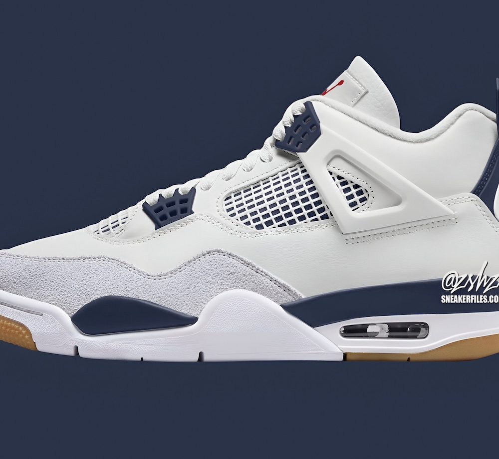 Nike SB x Air Jordan 4 “Navy Releases February 2025
