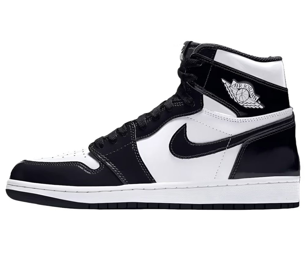 Air Jordan 1 High OG Patent Black/White Releases Spring 2025